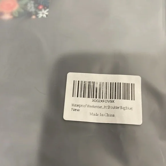 Power blue brand new duffel bags so cute - Picture 7 of 9